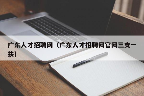 广东人才招聘网（广东人才招聘网官网三支一扶）