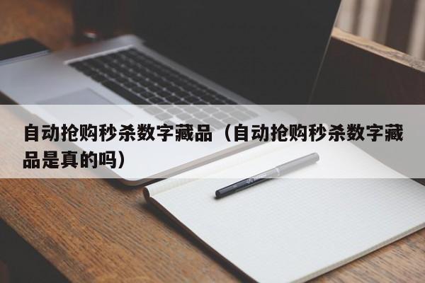 自动抢购秒杀数字藏品（自动抢购秒杀数字藏品是真的吗）