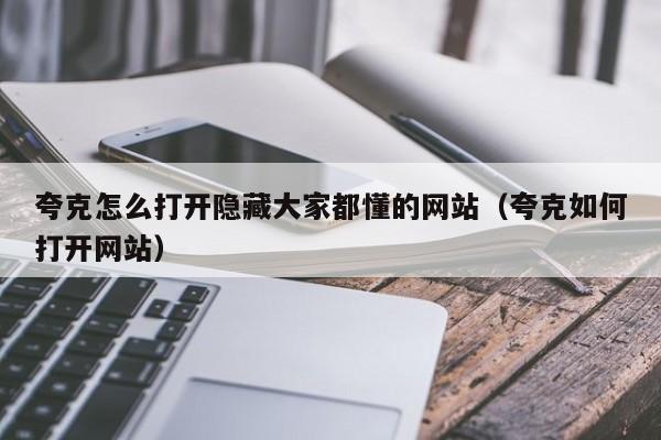 夸克怎么打开隐藏大家都懂的网站（夸克如何打开网站）