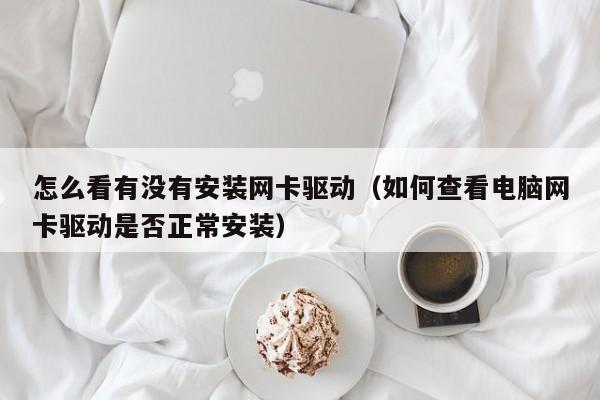 怎么看有没有安装网卡驱动（如何查看电脑网卡驱动是否正常安装）