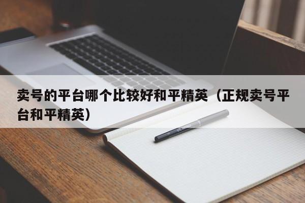 卖号的平台哪个比较好和平精英（正规卖号平台和平精英）