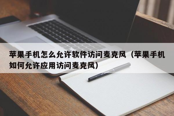 苹果手机怎么允许软件访问麦克风（苹果手机如何允许应用访问麦克风）