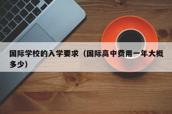 国际学校的入学要求（国际高中费用一年大概多少）