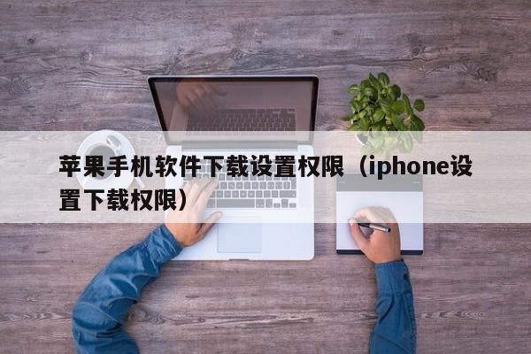 苹果手机软件下载设置权限（iphone设置下载权限）