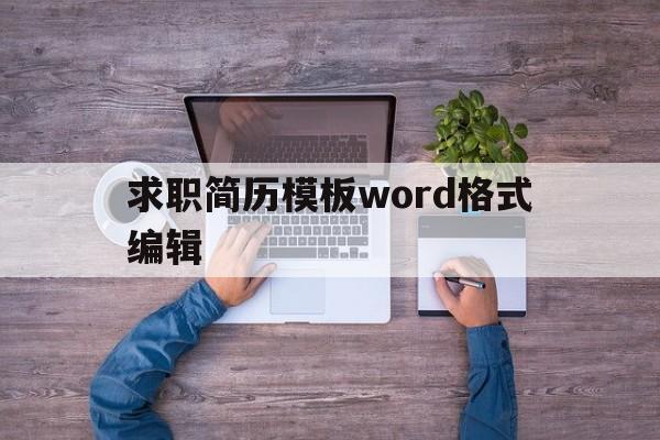 求职简历模板word格式编辑(求职简历模板word格式编辑不了)