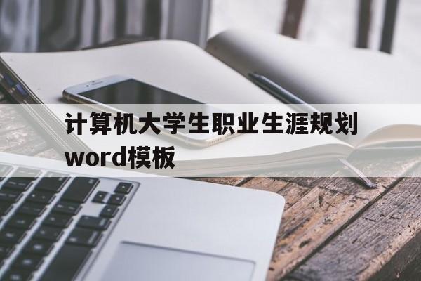 计算机大学生职业生涯规划word模板(计算机系大学生职业生涯规划书3000字)