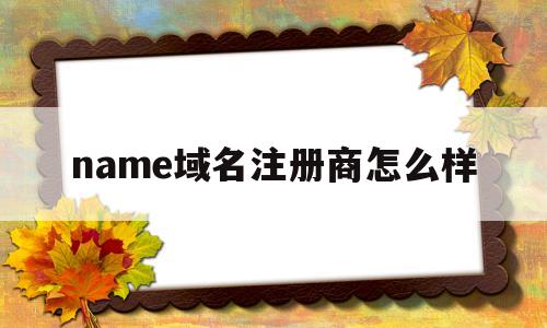 name域名注册商怎么样(namesilo域名注册教程)