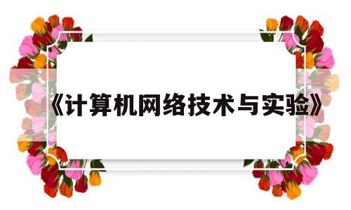 《计算机网络技术与实验》(计算机网络实用技术实验报告)