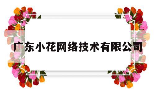 广东小花网络技术有限公司(广东小花网络技术有限公司电话)