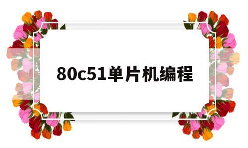 80c51单片机编程(80c51单片机指令速查表)