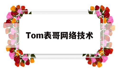 包含Tom表哥网络技术的词条