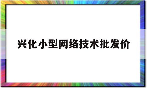 兴化小型网络技术批发价(兴化小型网络技术批发价格查询)