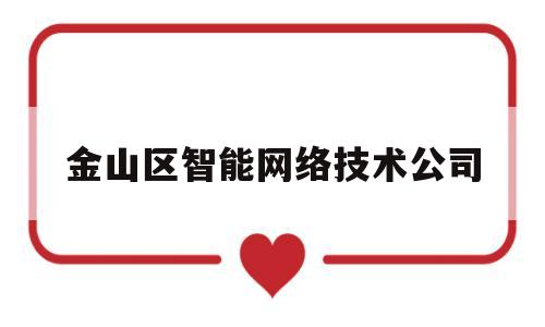 金山区智能网络技术公司(金山区智能网络技术公司招聘)