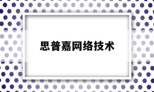 思普嘉网络技术(思普软件官网)