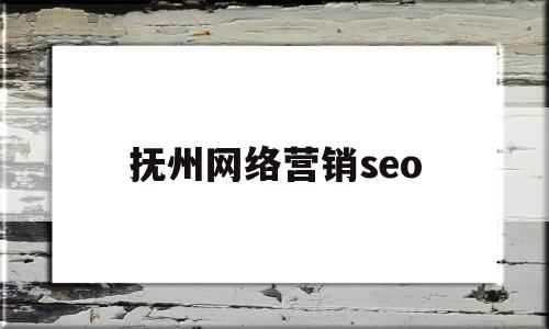 抚州网络营销seo(抚州网络营销顾问招聘)