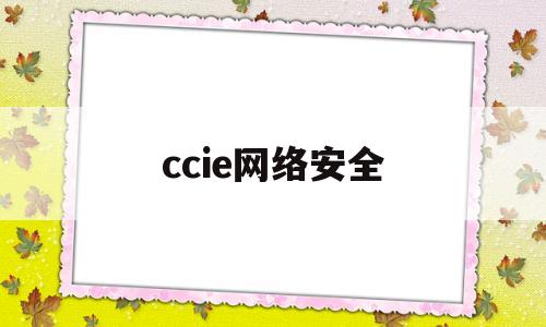 ccie网络安全(secoc网络安全)