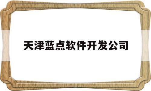 天津蓝点软件开发公司(天津蓝点软件开发公司招聘)