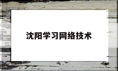 沈阳学习网络技术(沈阳网络学校哪家好)