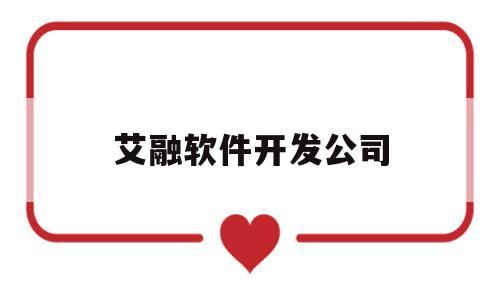 艾融软件开发公司(艾融软件开发公司怎么样)