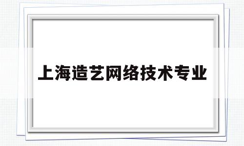 上海造艺网络技术专业(上海造艺网络技术有限公司)