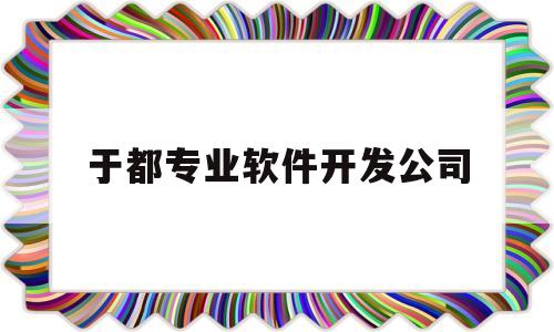 于都专业软件开发公司(于都专业软件开发公司)