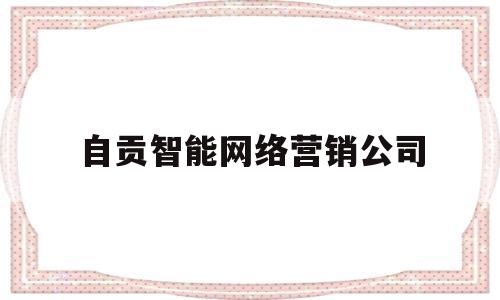 自贡智能网络营销公司(自贡网店运营招聘)