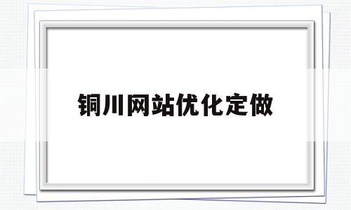 铜川网站优化定做(铜川网站优化定做厂家)