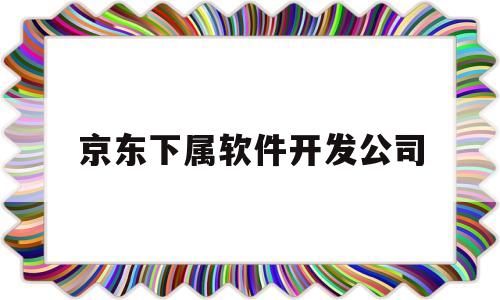 京东下属软件开发公司(京东的软件开发岗待遇)