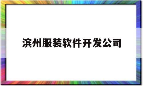 滨州服装软件开发公司(滨州服装定做)