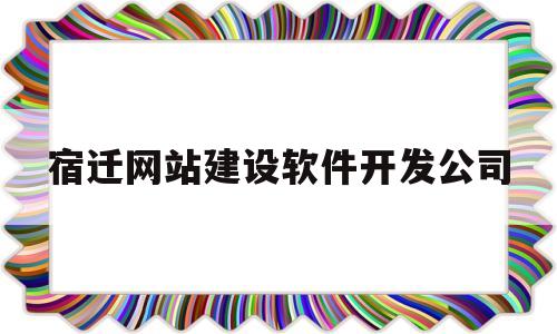 宿迁网站建设软件开发公司(宿迁网站建设软件开发公司有哪些)