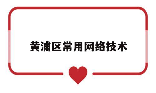 黄浦区常用网络技术(黄浦区常用网络技术服务中心)
