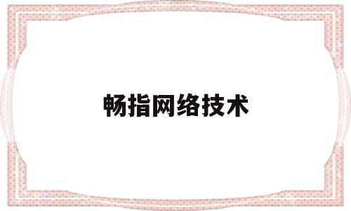 畅指网络技术(畅网科技公司)