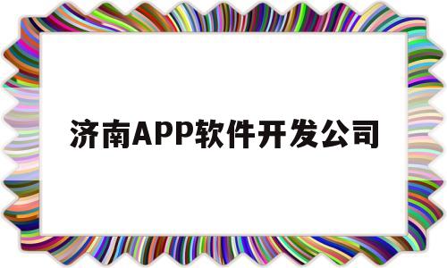 济南APP软件开发公司(济南软件开发有限公司)